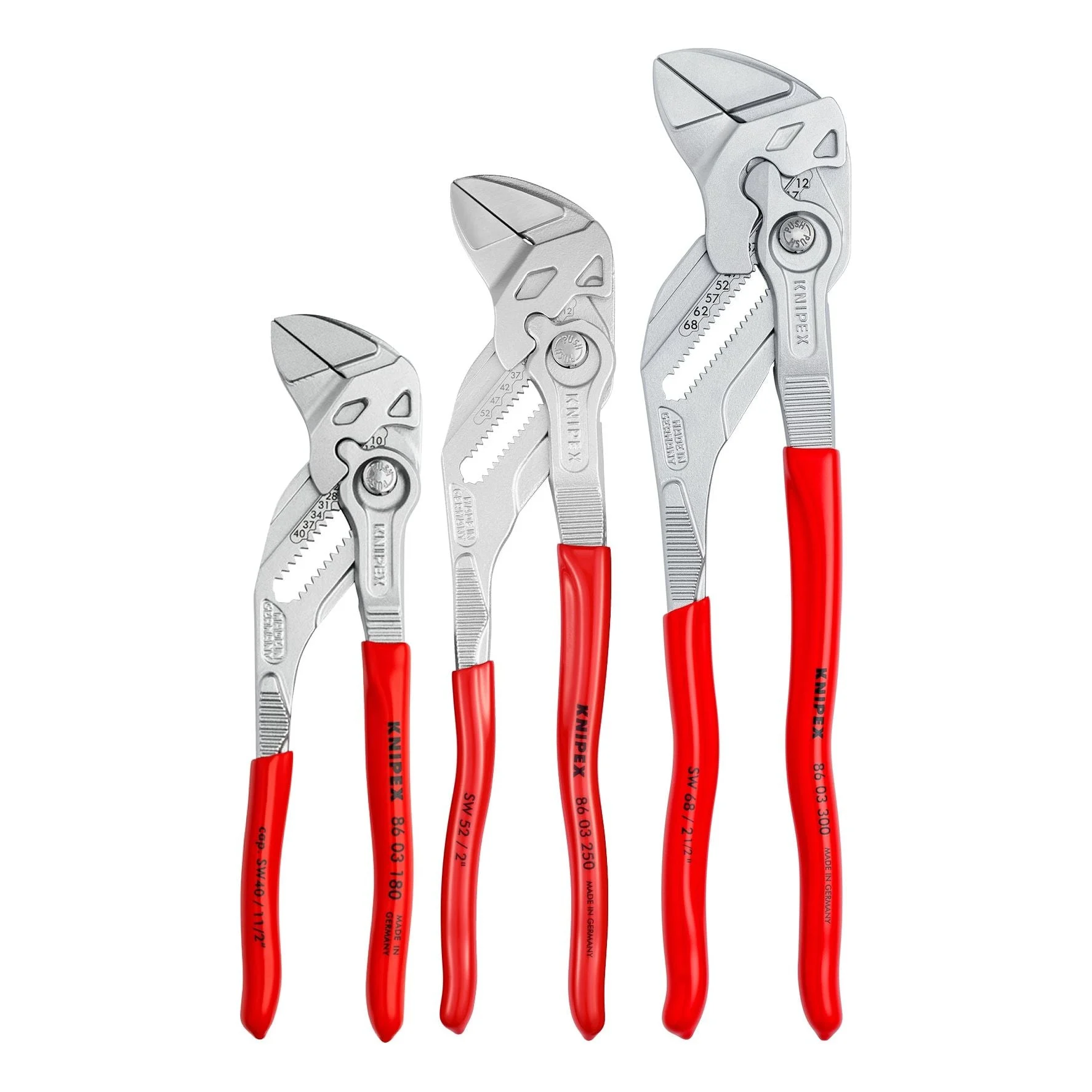 Knipex 00 20 06 US2 3 Pc Pliers Wrench Set