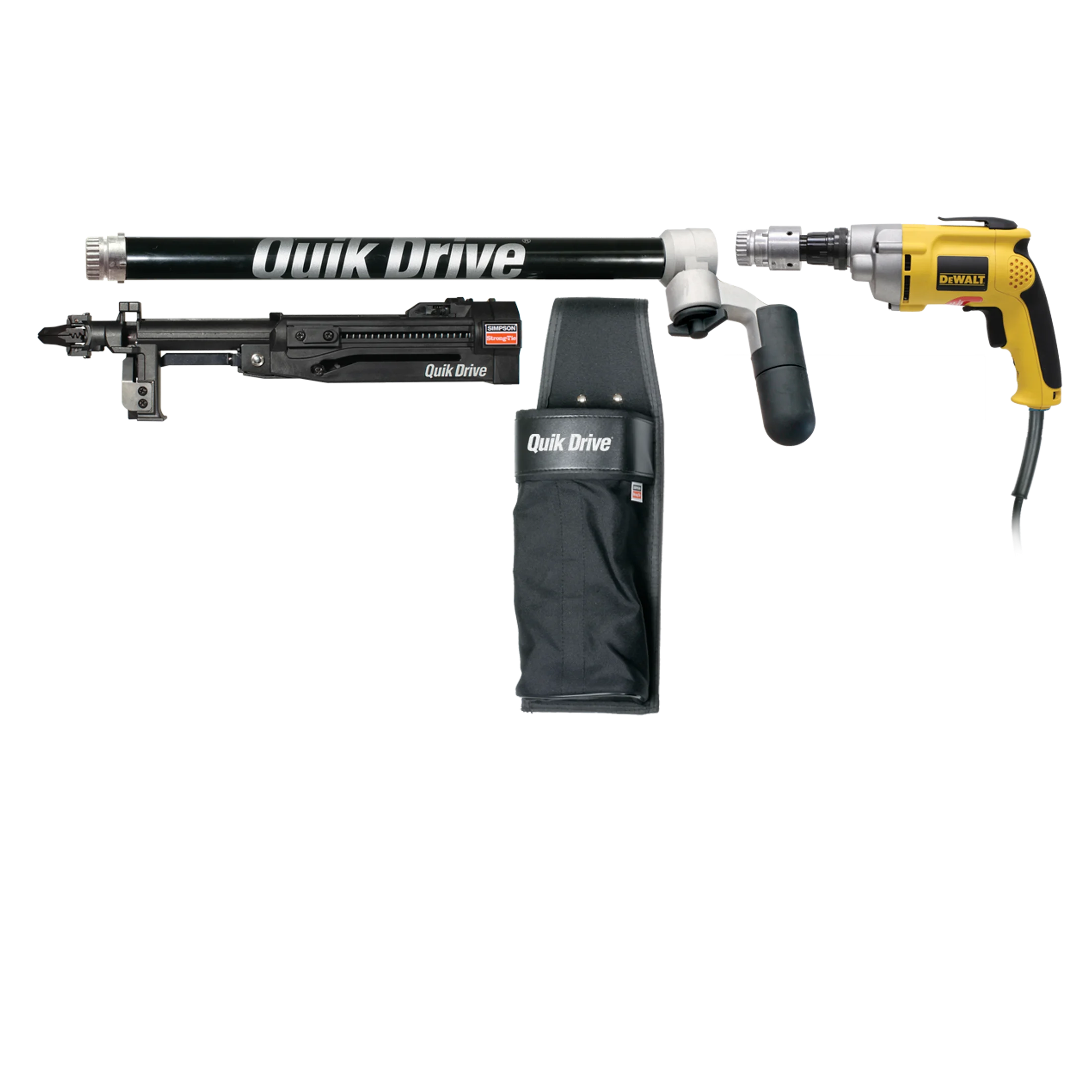 Simpson PROSDX150G2DATK Quik Drive PROSDX150G2 Steel-Decking System w/ DeWalt 2000 RPM Adjustable Torque Motor