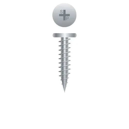 Strong-Point 108PCC Phillips Pancake Head, Strong-Shield Coated, 10-12 x 1, Type 'A' Point, Box of 5,000 Drywall Screws