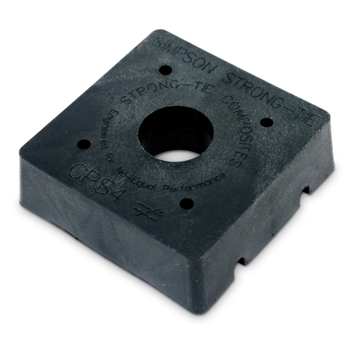 Simpson Strong-Tie CPS4-R 4 X 4 Composite plastic standoff