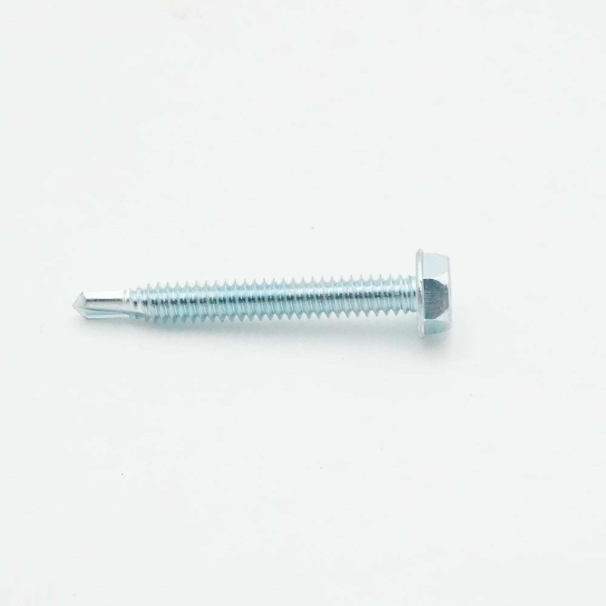 Malco BT156G 10-24 x 1-1/2 Bit-Tip #3 Point Self-Tapping & Self-Drilling Sheet Metal Screws- 5/16" Hex Washer Head | HVAC Fastners | Structural & Layered Metal (50 Count)
