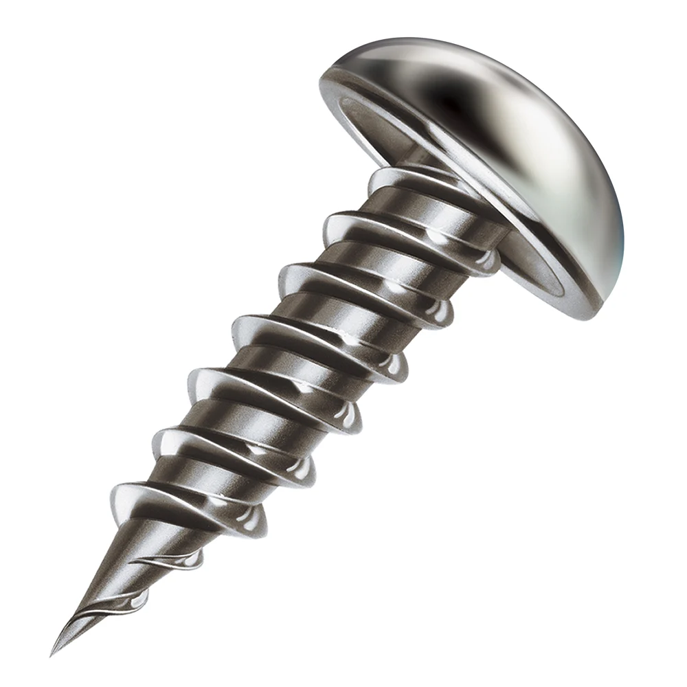 Malco PS8X1/2Z Pan Square Zip-In Screw, 12000 Carton