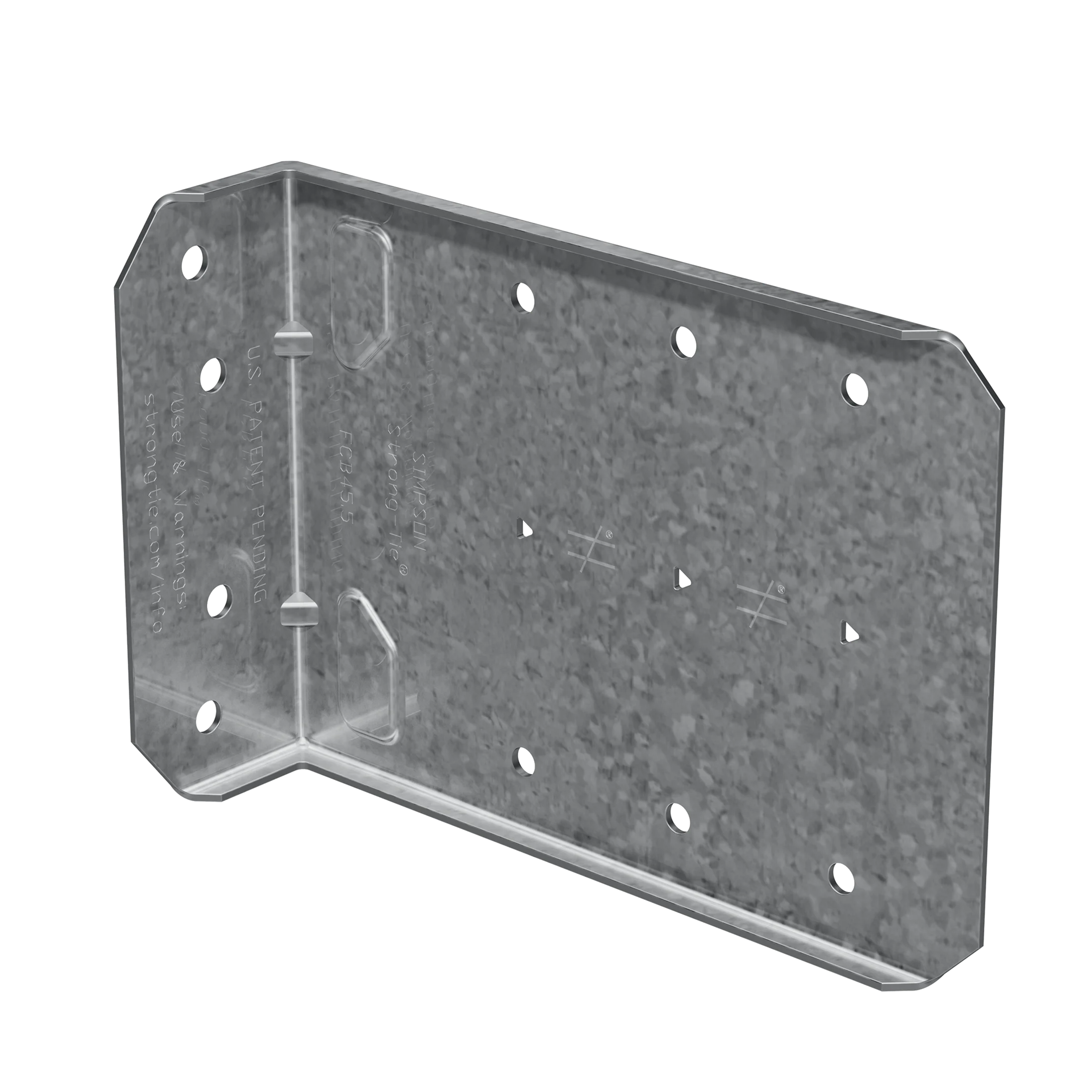 Simpson MFCB45.5-R25 MFCB 5-1/2 in. Bypass Framing Fixed-Clip Connector (25-Qty)