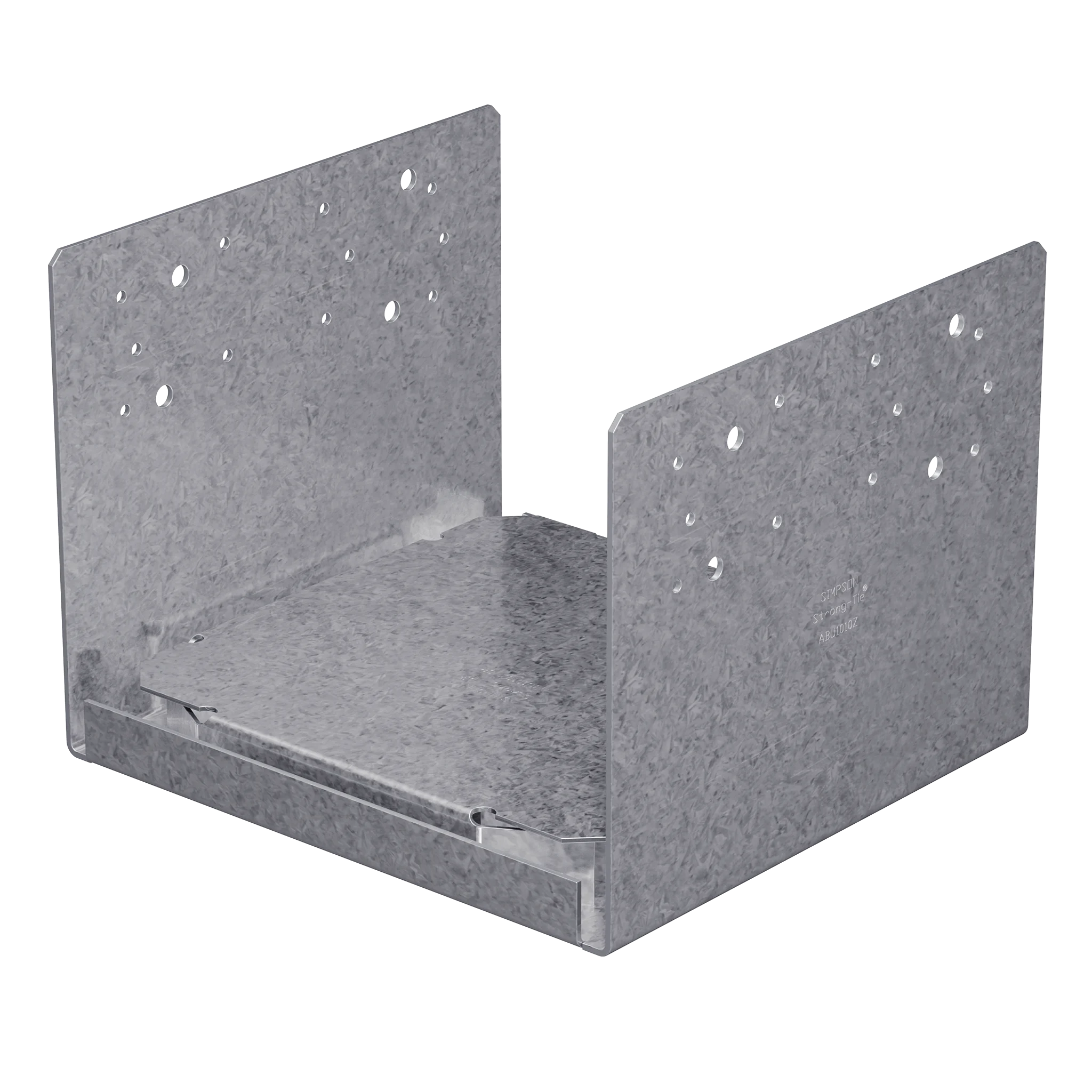 Simpson ABU1010Z ABU ZMAX Galvanized Adjustable Post Base for 10x10 - Simpson Strong-Tie