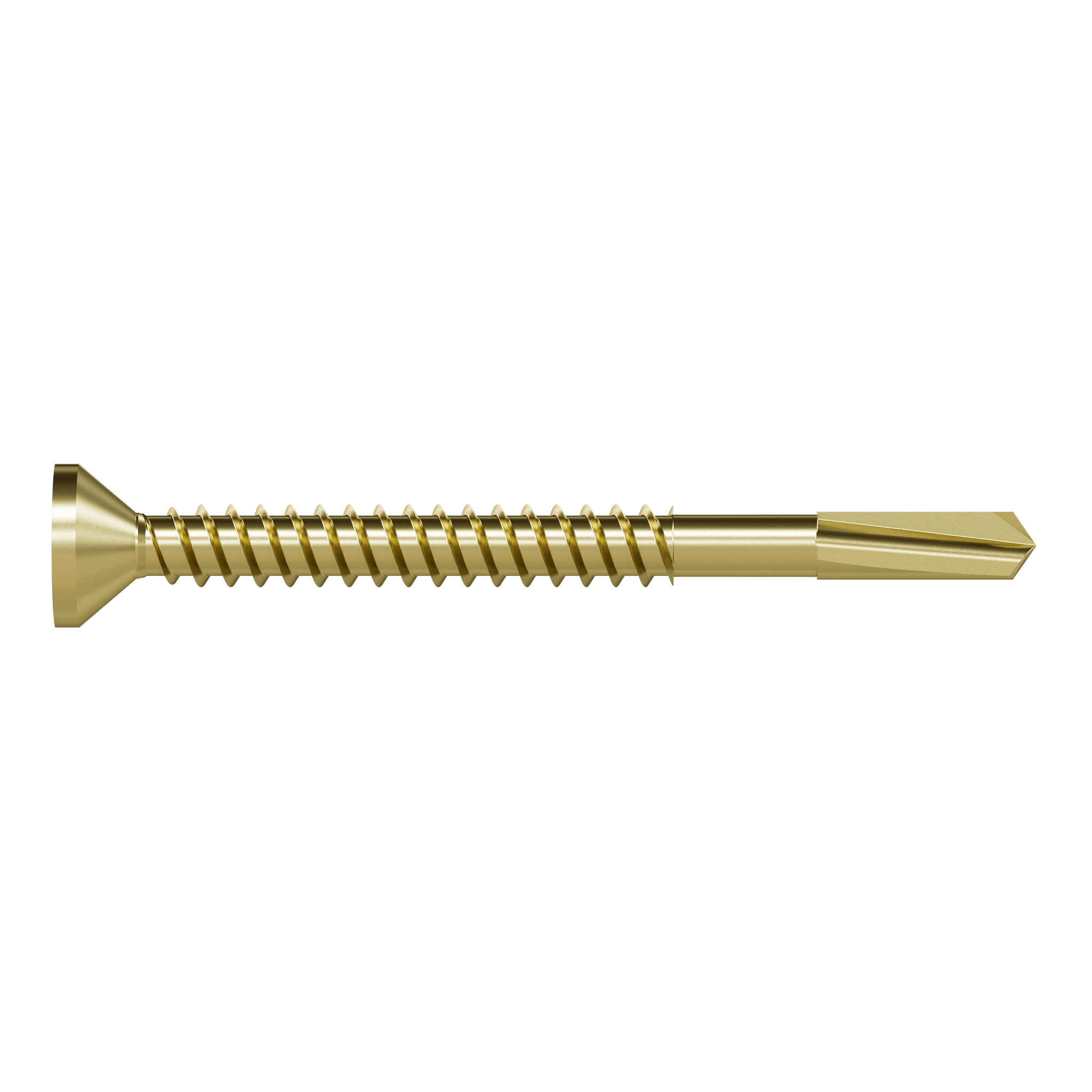 Simpson PPHD11516B-4K Strong-Drive PPHD SHEATHING-TO-CFS Screw — #8 x 1-15/16 in. T25, Yellow Zinc (4000-Qty)