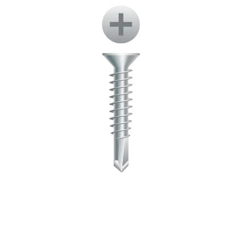 Strong-Point 4F64 410 Stainless Steel Phillips Flat Head, Passivated & Waxed, 6-20 x 1, #2 Point, Box of 8,000 Stainless Steel Screws