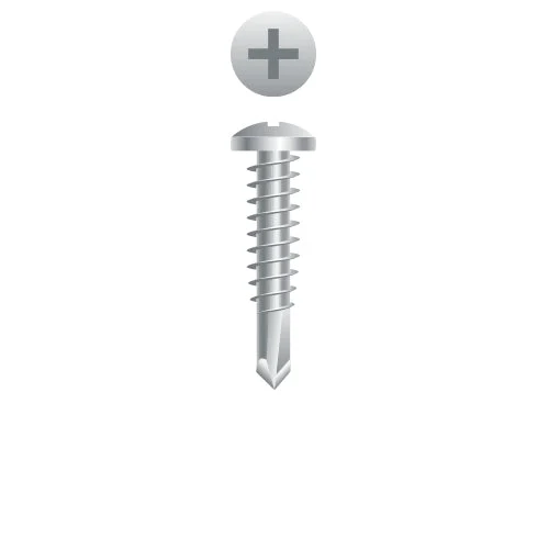 Strong-Point 4P810 410 Stainless Steel Phillips Pan Head, Passivated & Waxed, 8-18 x 1-1/4, #2 Point, Box of 5,000 Stainless Steel Screws