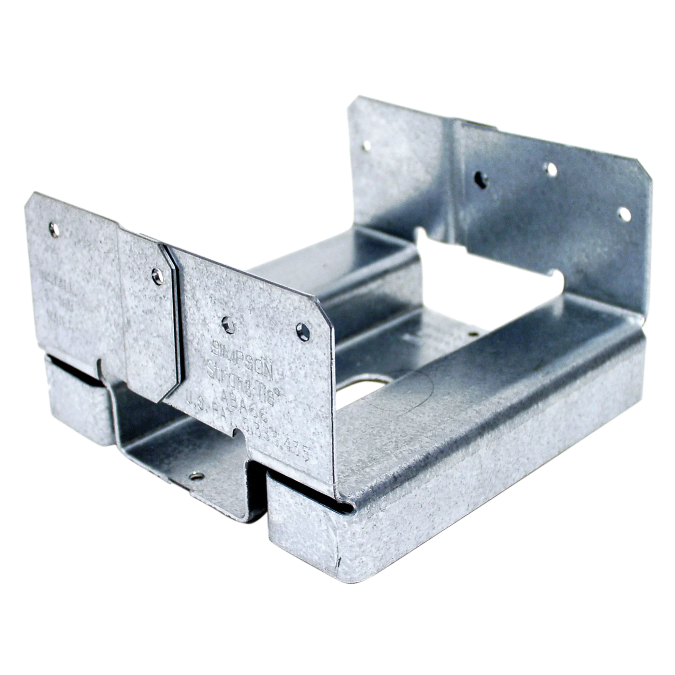 Simpson ABA66Z ABA ZMAX Galvanized Adjustable Standoff Post Base for 6x6 - Simpson Strong-Tie