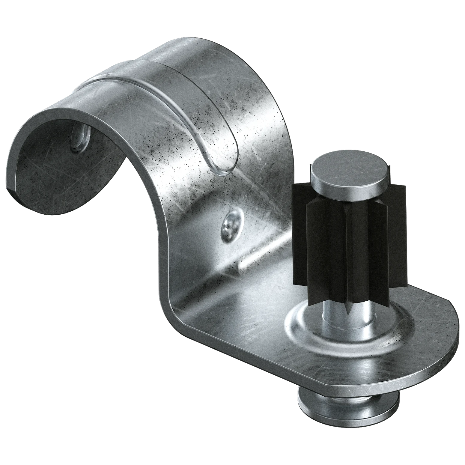 Simpson Strong-Tie GCC50-R100 1/2" CONDUIT CLIP W/.125 DIA X 1"LEN PIN