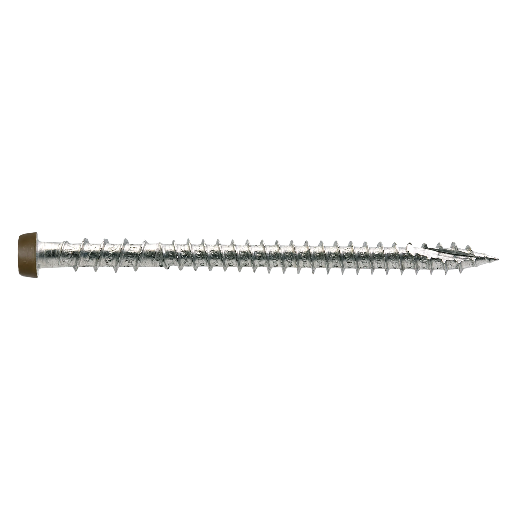 Simpson DCU234MB316BR01 Deck-Drive DCU COMPOSITE Screw — #10 x 2-3/4 in. T20, Type 316, Brown 01 (1750-Qty)