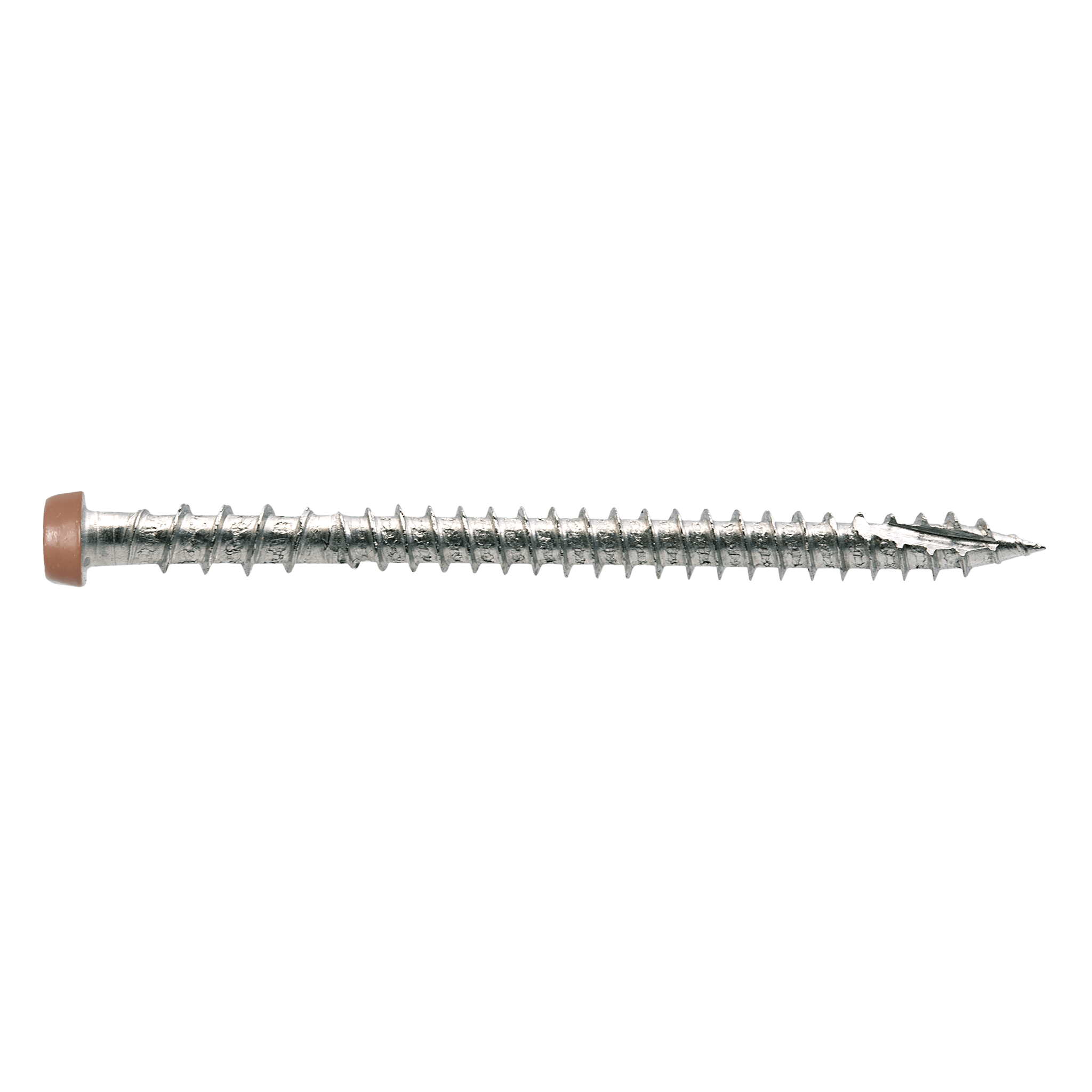 Simpson DCU234P316TN03 Deck-Drive DCU COMPOSITE Screw — #10 x 2-3/4 in. T20, Type 316, Tan 03 (350-Qty)