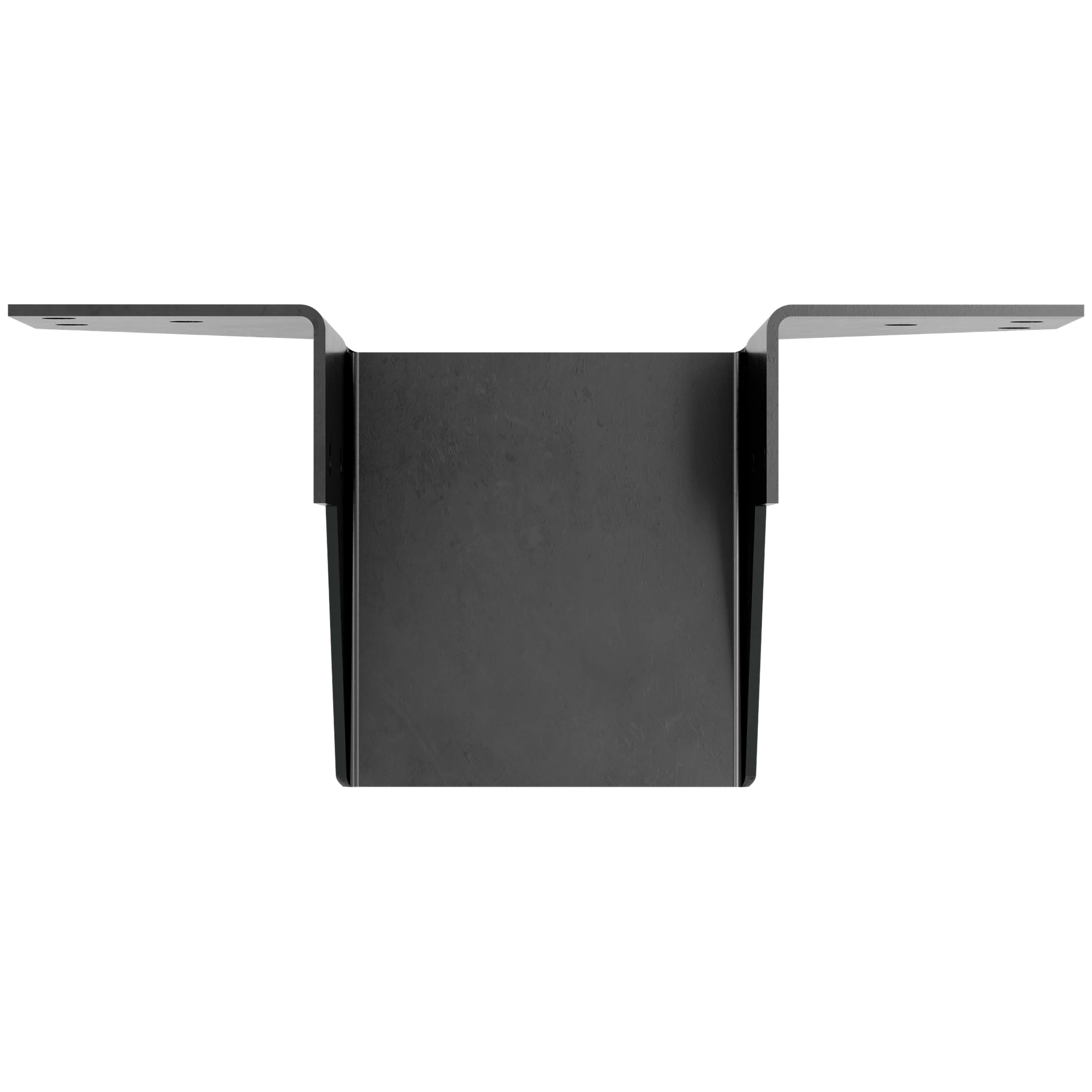 Simpson OHU46-SDS3 OHU Black Powder-Coated Ornamental Joist Hanger for 4x6 with Strong-Drive SDS Screws