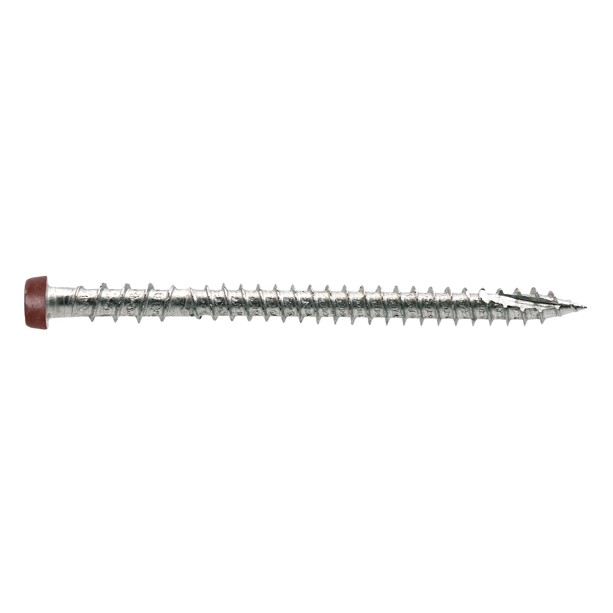 Simpson DCU234P316RD01 Deck-Drive DCU COMPOSITE Screw — #10 x 2-3/4 in. T20, Type 316, Red 01 (350-Qty)