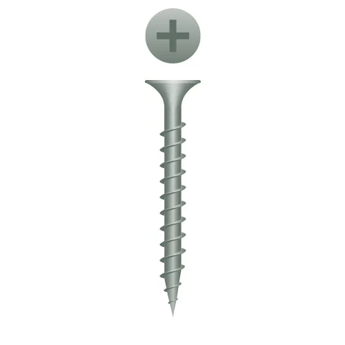Strong-Point 615CW Phillips Bugle Head, Coarse Thread, WAR Coated, 6 x 1-5/8, Box of 5,000 Outdoor Screws