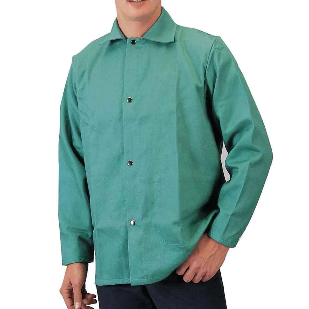 Tillman 6230 Firestop Welding Jacket 30" 9oz 2XL, Green
