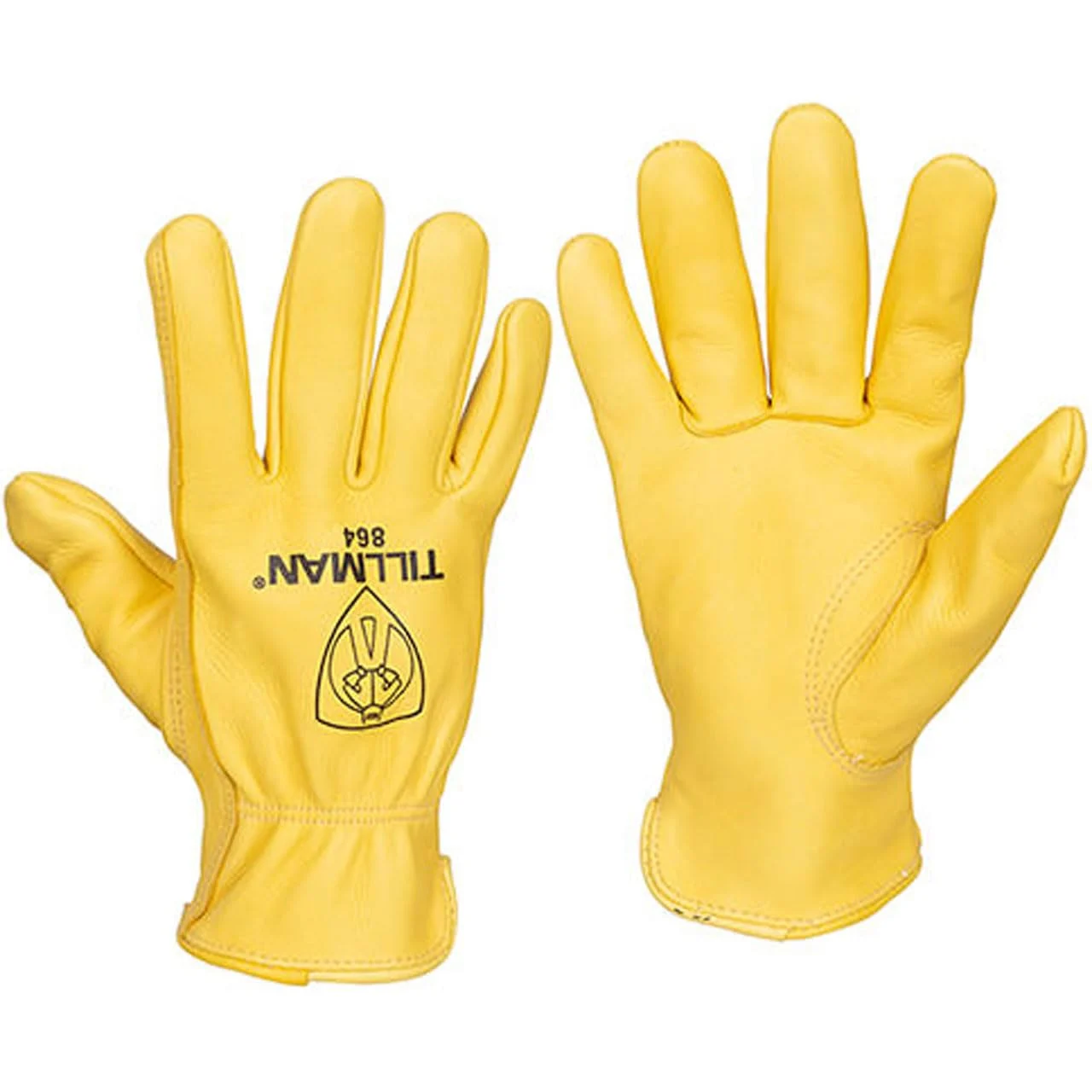 Tillman 864 Premium Top Grain Deerskin Drivers Gloves, Unlined, X-Large, Tan