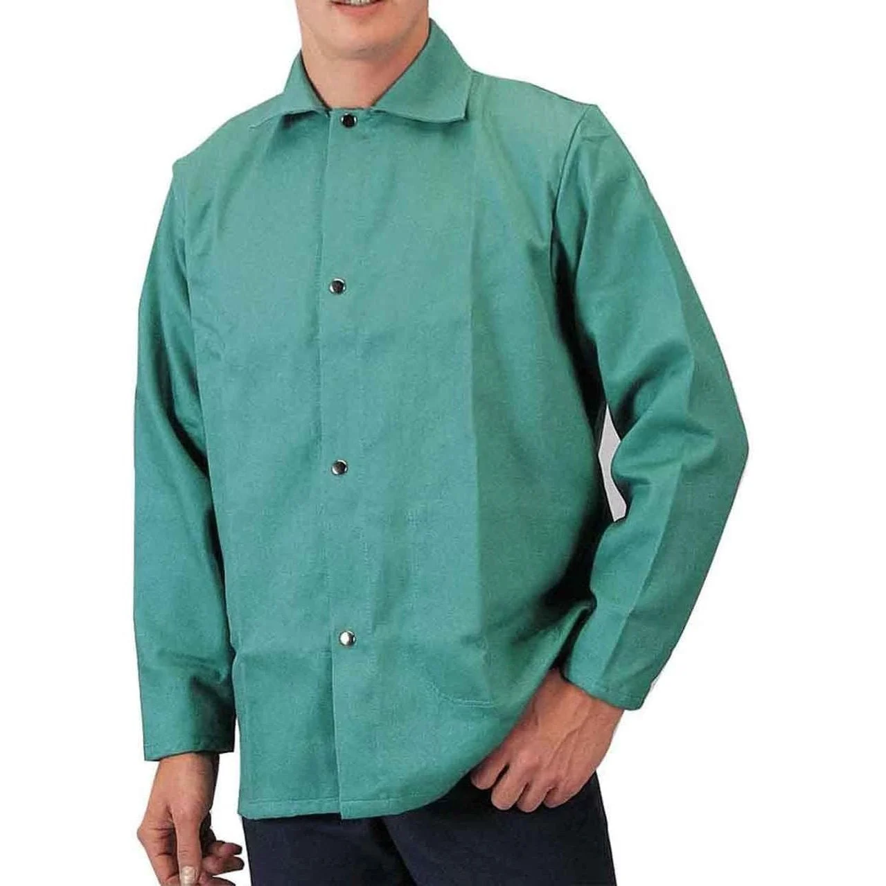 Tillman Unisex Adult Modern 6230 Firestop Welding Jacket 30" 9oz XL, Green, X-Large
