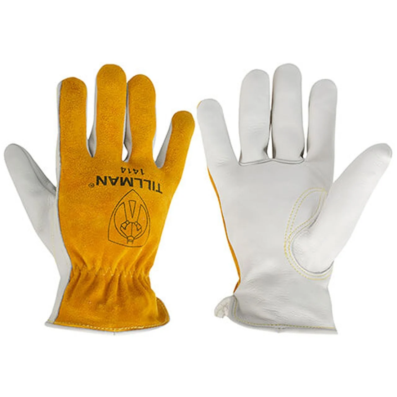 Tillman 1414 Top Grain/Split Cowhide Back Drivers Glove XS