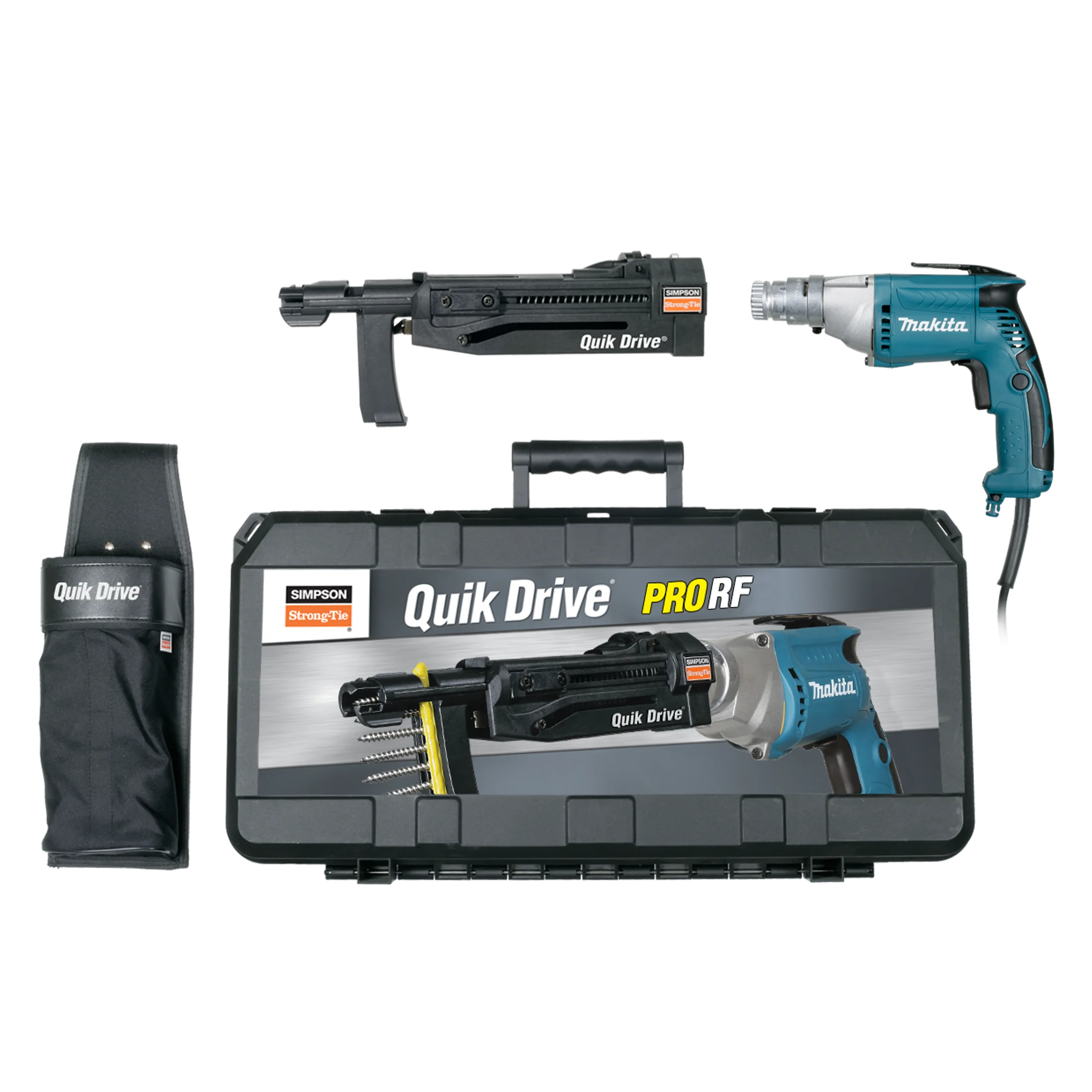 Simpson Quik Drive PRORFG2M35K Roofing Tile System, Makita 3500 RPM Motor - Simpson Strong-Tie
