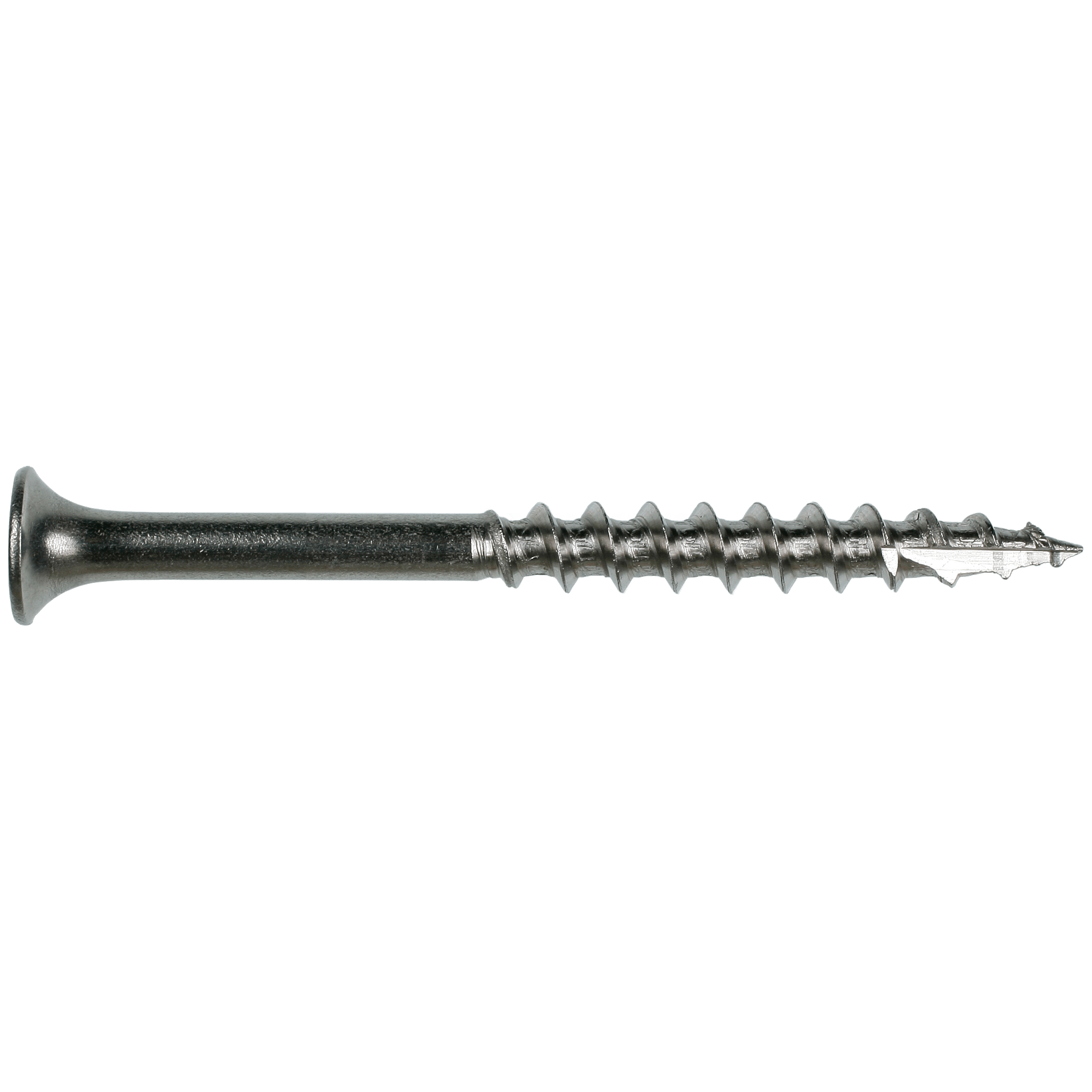 Simpson T10250DT5 Bugle-Head Wood Screw, 6-Lobe Drive — #10 x 2-1/2 in. T-25, Type 316 (5 lb.)