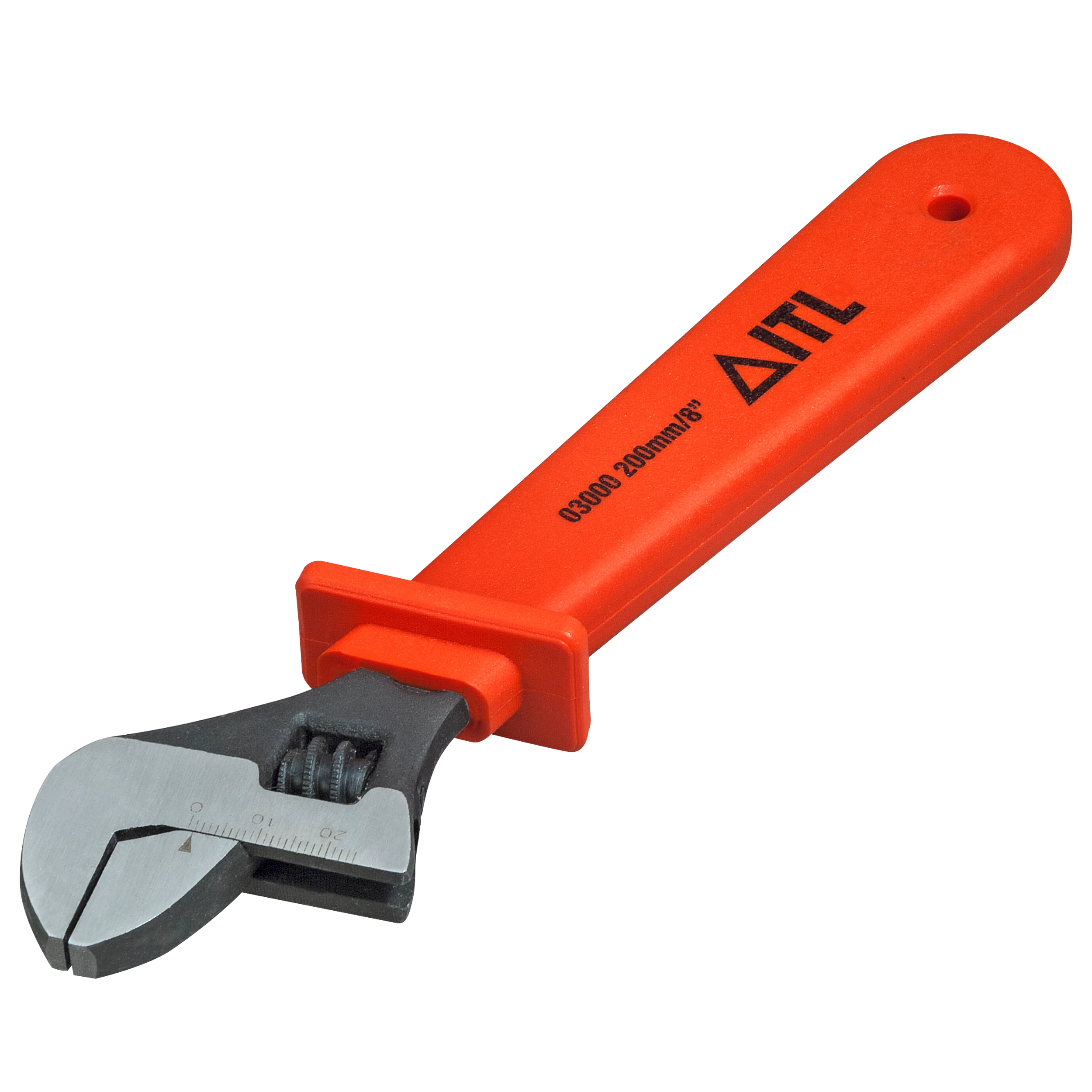 ITL 03000 1,000v Insulated Adjustable Wrench 8"