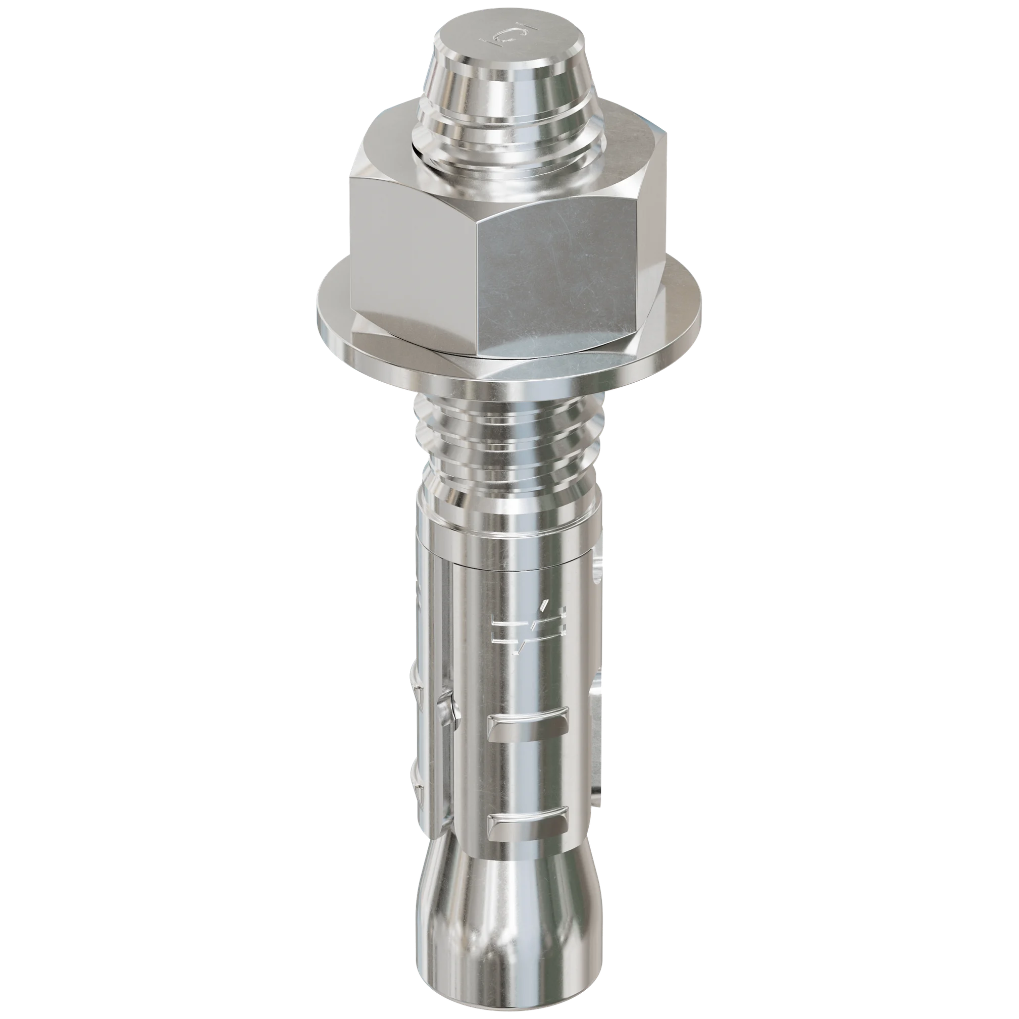 Simpson STB2-502346SSR25 Strong-Bolt 2 — 1/2 in. x 2-3/4 in. Type 316 Stainless-Steel Wedge Anchor (25-Qty)
