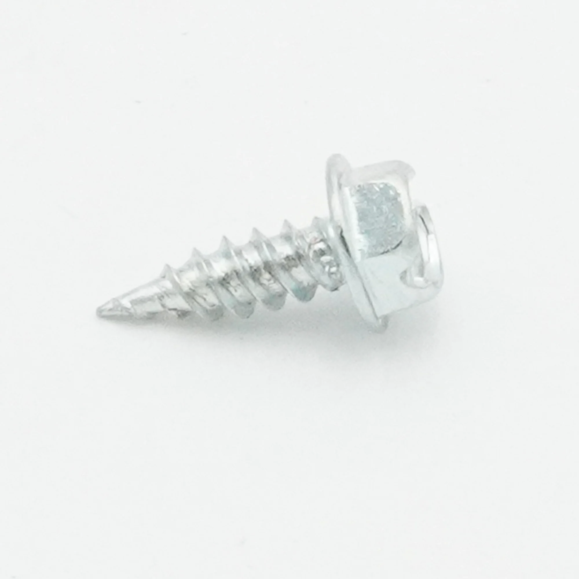 Malco 7X1/2 Zip-In Self-Piercing Screws | 1/4" Slotted Hex Washer Head Sheet Metal Screws | Fast & Easy Piercing | Zinc Plated (15000 Count)