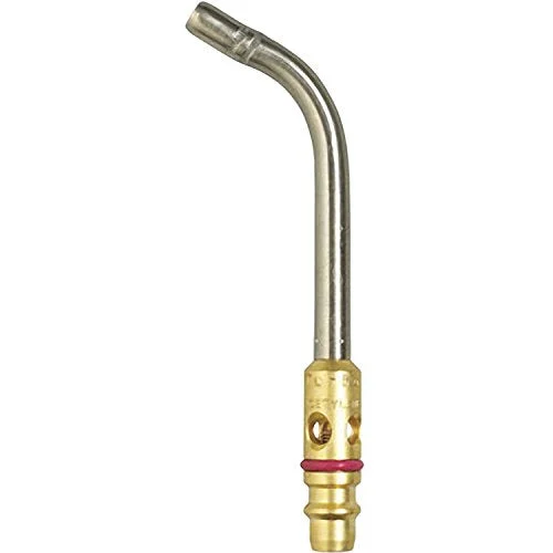 TurboTorch 0386-0104 A-11 7/16" Manual Torch Tip for PLF-A5 or G-4 Handles, Air Acetylene, Soft Solder 1-1/2 to 3", Silver Braze 7/8 to 1-5/8", Color Coded O-Ring, Removable Office Screw, Single