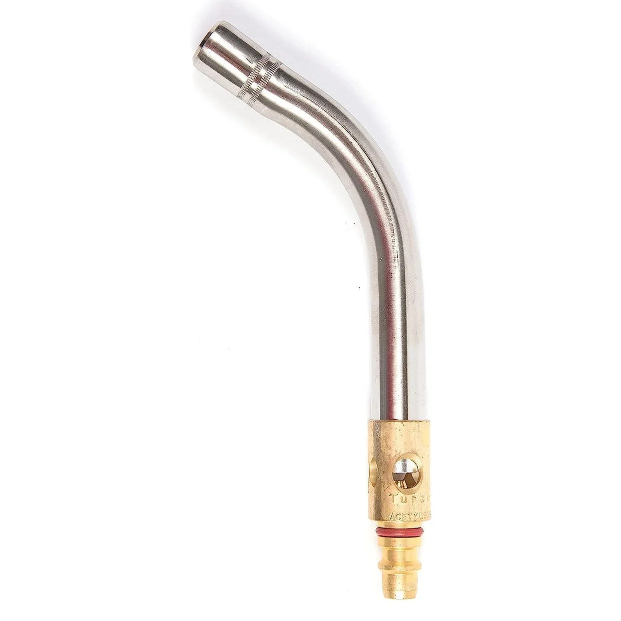 TurboTorch 0386-0106 A-32 3/4" Manual Torch Tip for PLF-A5 or G-4 Handles, Air Acetylene, Soft Solder 4 to 6", Silver Braze 1-1/2 to 4", Color Coded O-Ring, Removable Office Screw, Single