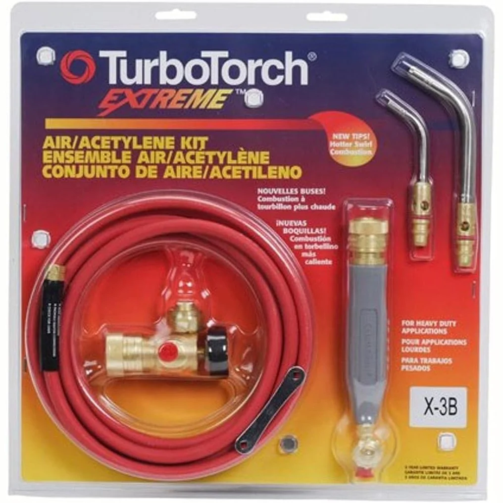 TurboTorch 0386-0335 X-3B Air Acetylene Torch Outfit