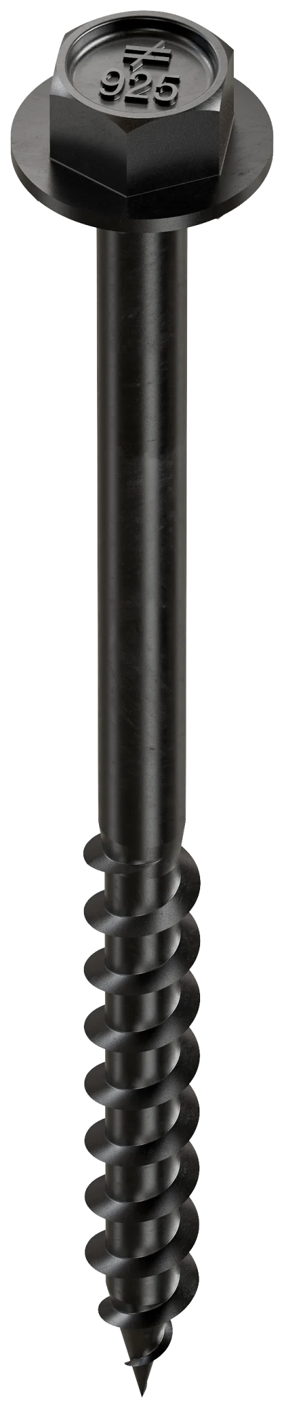 Simpson Strong-Tie SD9212DBBR50 Outdoor Accents® Connector Screw — #9 x 2-1/2 in. Double-Barrier Coating, Black