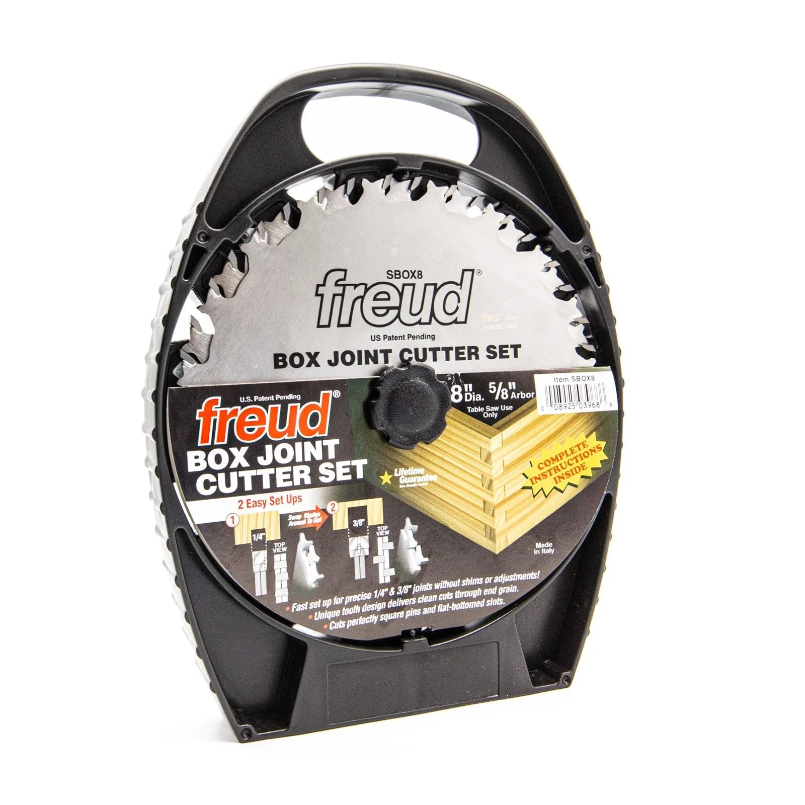Freud SBOX8 8" Box Joint Cutter Set - Freud/Diablo
