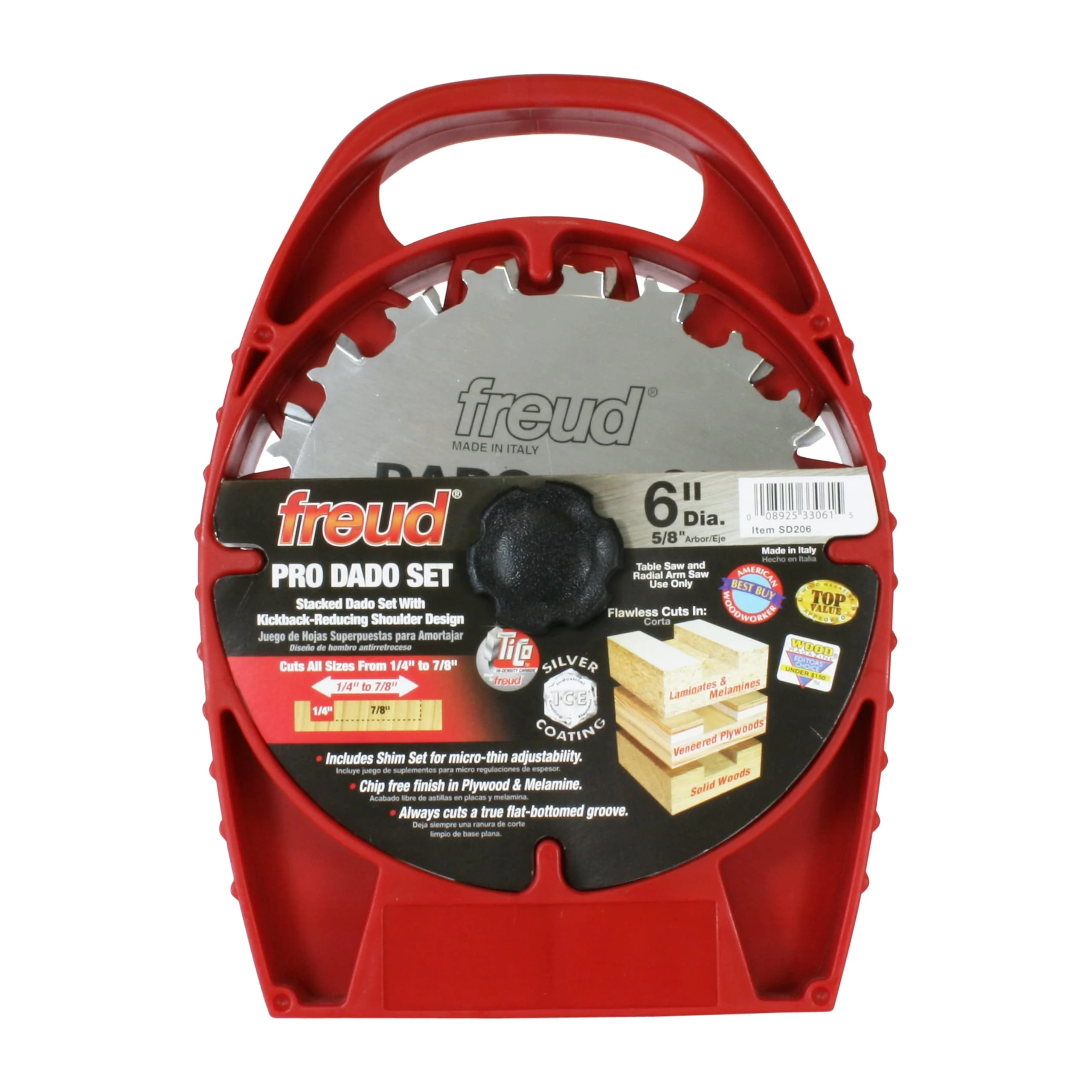 Freud SD206 6" Pro Dado Set - Freud/Diablo