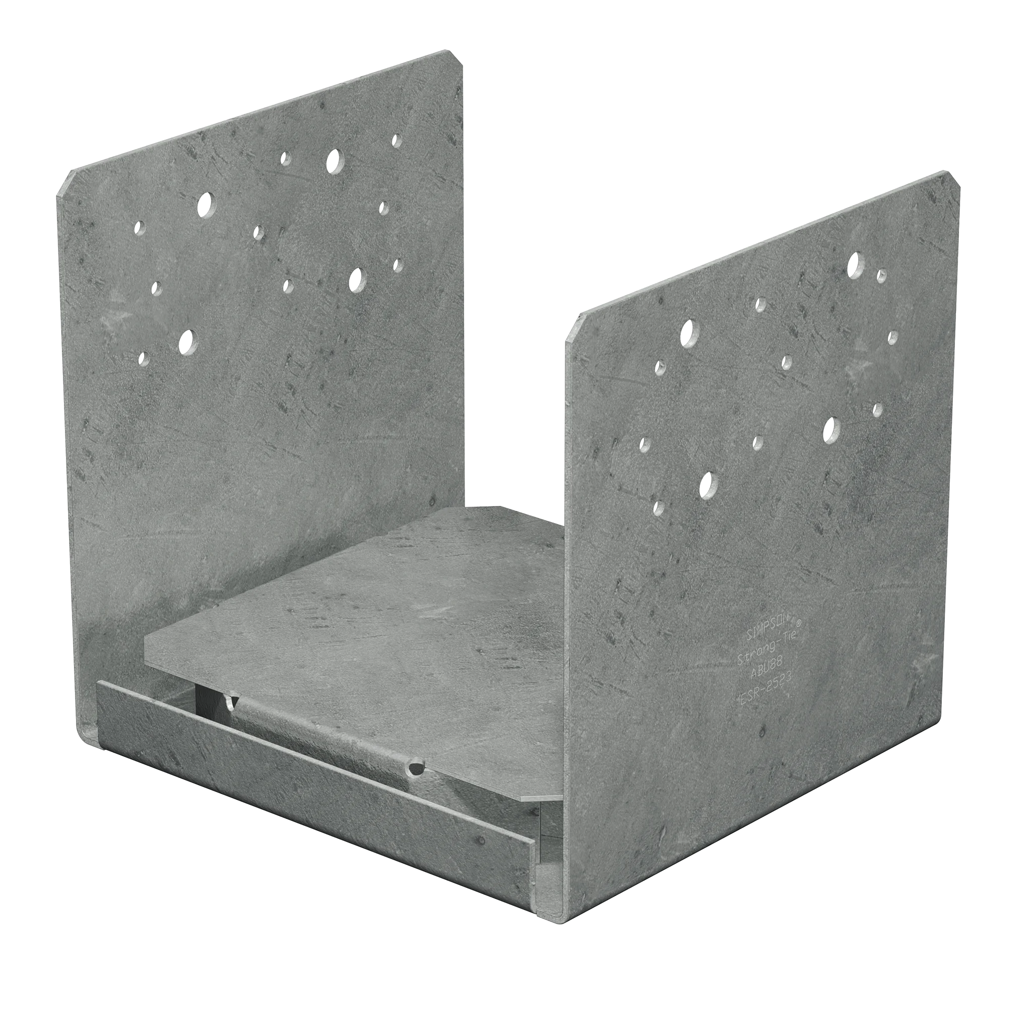 Simpson ABU88HDG ABU Hot-Dip Galvanized Adjustable Standoff Post Base for 8x8