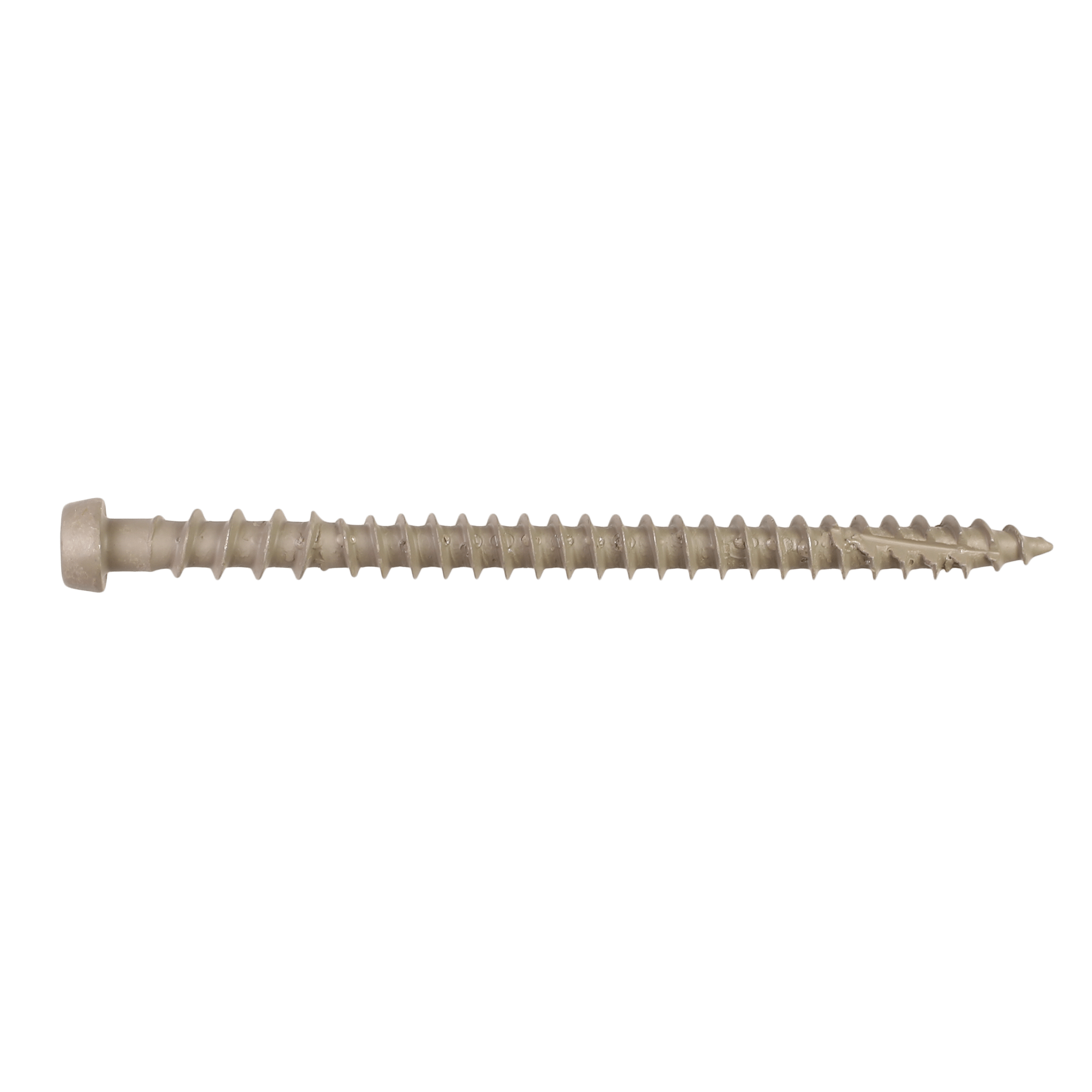 Simpson DCU234GR01R70 Deck-Drive DCU COMPOSITE Screw — #10 x 2-3/4 in. T20, Quik Guard, Gray 01 (70-Qty)