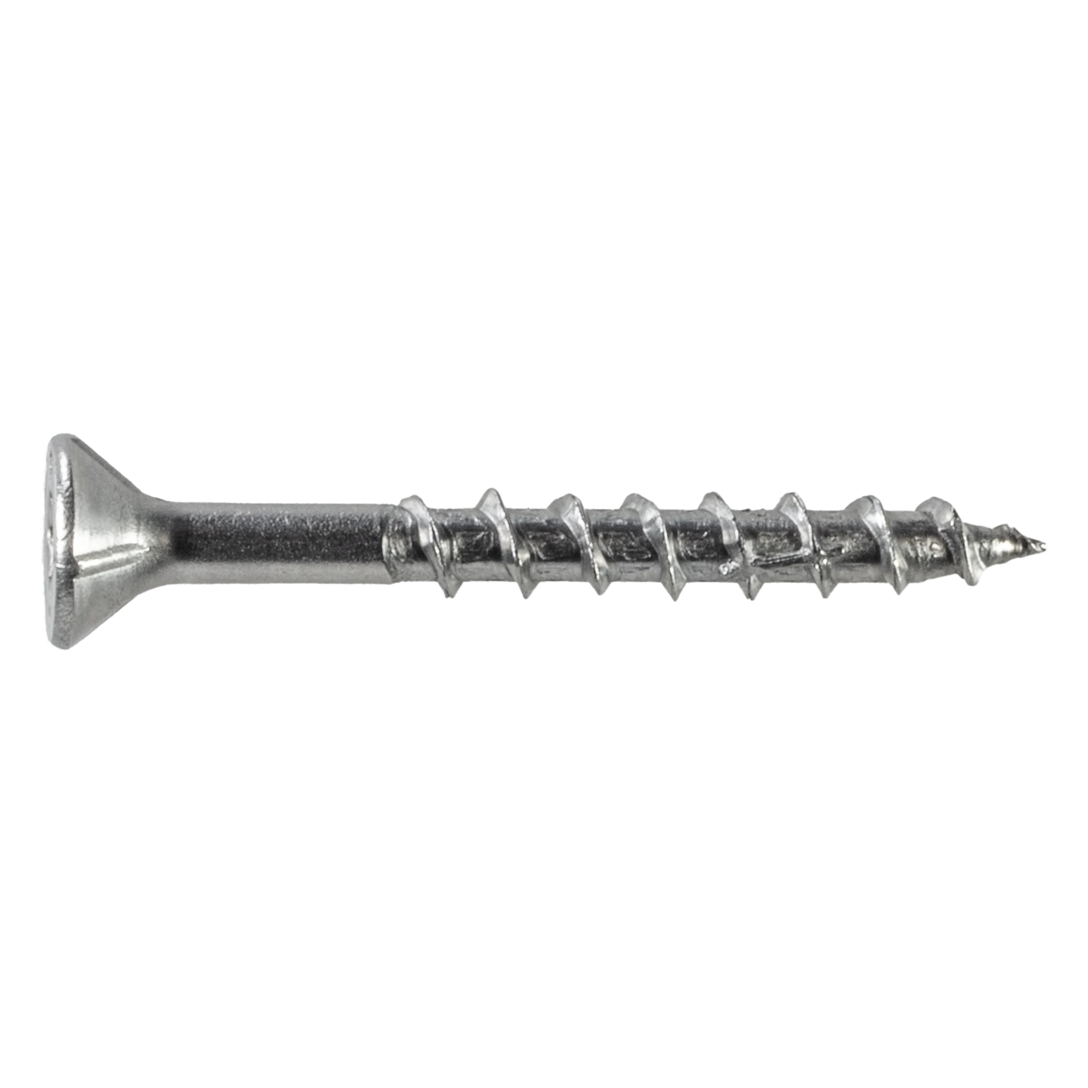 Simpson S08250WPF5 Deck-Drive DWP WOOD SS Screw — #8 x 2-1/2 in. T-20, Flat Head, Type 305 (5 lb.)