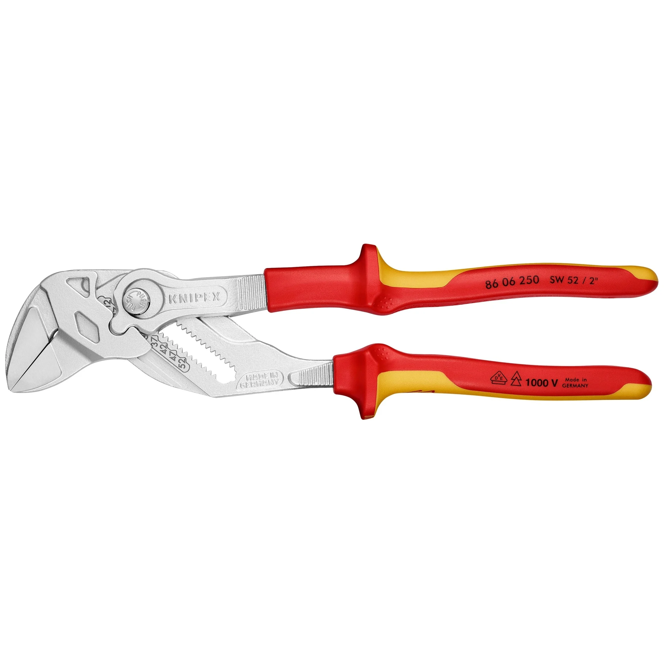 Knipex 96 06 250 US 10" Pliers Wrench-1000V Insulated