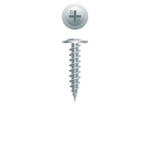 Strong-Point 88MZ Phillips Modified Truss (R/W) Head, K-Lath, Zinc Plated, 8 x 1, Box of 5,000 Drywall Screws