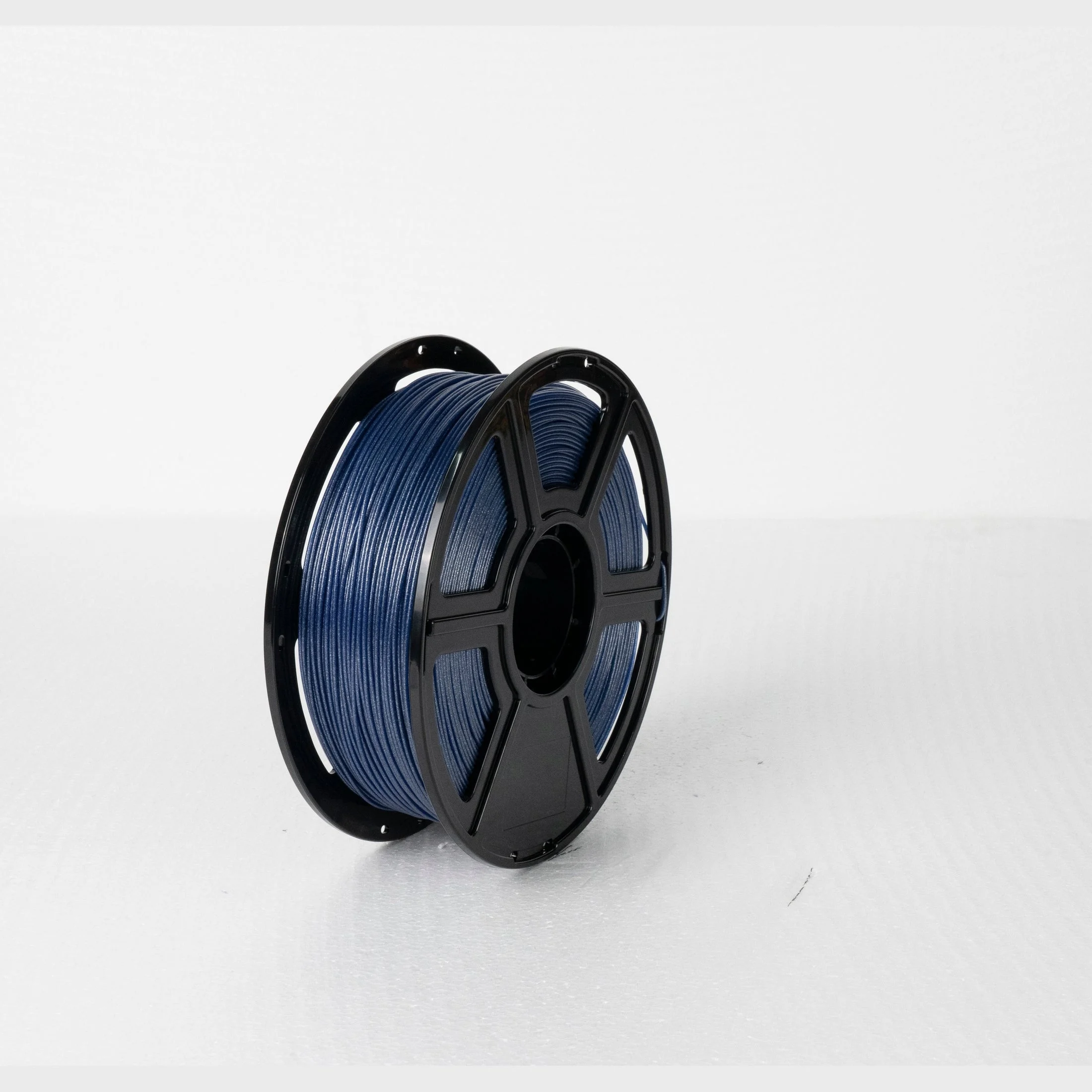 Flashforge PLA Filament 1.75mm Galaxy Blue with Silver Glitter 1kg (2.2lbs) Spool, Dimensional Accuracy +/- 0.02mm