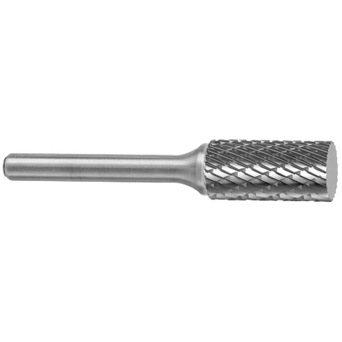 ATA SGSPRO 10053 Tool # SA-2, 5/16" Cutter DIA x 3/4" Length of Cut x 1/4" Shank DIA x 2 1/2" Overall Length, Brazed Carbide Double Cut Non-End Cutting Cylindrical Double Cut Bur