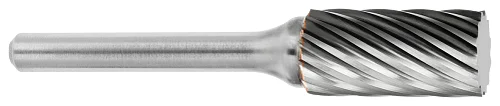 ATA SGSPRO 19150 Tool # SA-43, 1/8" Cutter DIA x 9/16" Length of Cut x 1/8" Shank DIA x 1 1/2" Overall Length, Solid Carbide Stainless Steel Non-End Cutting Cylindrical Bur for Stainless Steels