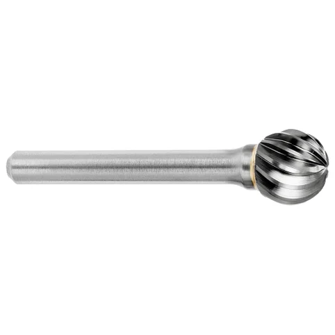 ATA SGSPRO 19165 Tool # SD-2, 5/16" Cutter DIA x 1/4" Length of Cut x 1/4" Shank DIA x 2" Overall Length, Brazed Carbide Stainless Steel Ball Shaped Bur for Stainless Steels