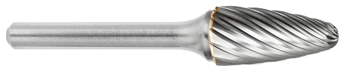 ATA SGSPRO 19171 Tool # SF-42, 1/8" Cutter DIA x 1/2" Length of Cut x 1/8" Shank DIA x 1 1/2" Overall Length, Solid Carbide Stainless Steel Ball Nose Tree Shaped Bur for Stainless Steels