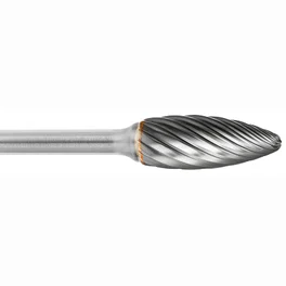 ATA SGSPRO 19181 Tool # SH-2, 5/16" Cutter DIA x 3/4" Length of Cut x 1/4" Shank DIA x 2 1/2" Overall Length, Brazed Carbide Stainless Steel Flame Shaped Bur for Stainless Steels