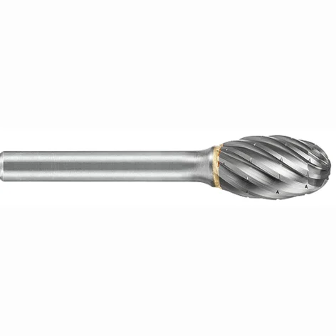 ATA SGSPRO 19622 Tool # SE-3, 3/8" Cutter DIA x 5/8" Length of Cut x 1/4" Shank DIA x 2 3/8" Overall Length, Brazed Carbide NG6 Double Cut Oval Shaped NG6 Double Cut Next Generation Bur
