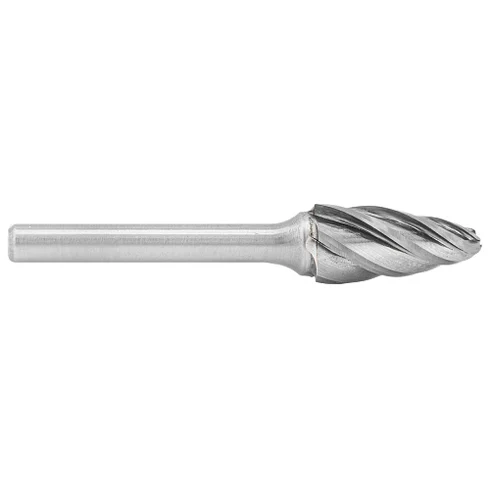 ATA SGSPRO 19584 Tool # SF-1, 1/4" Cutter DIA x 5/8" Length of Cut x 1/4" Shank DIA x 2" Overall Length, Solid Carbide NG Non-Ferrous Cut Ball Nose Tree Shaped Next Generation Bur for Non-Ferrous Materials