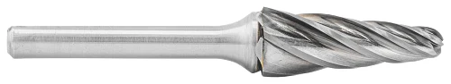 ATA SGSPRO 19591 Tool # SL-3, 3/8" Cutter DIA x 1 1/16" Length of Cut x 1/4" Shank DIA x 3" Overall Length, Brazed Carbide NG Non-Ferrous Cut Ball Nosed Cone Shaped Next Generation Bur for Non-Ferrous Materials
