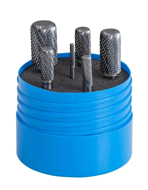 ATA SGSPRO 18240 Bur Set - 6 Pc - Carbide - Corner Radius Burs - Sizes: SA-43CR, SA-1CR, SA-2CR, SA-3CR, SA-5CR, SA-6CR
