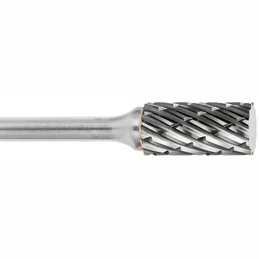 ATA SGSPRO 19350 Tool # SA-1, 1/4" Cutter DIA x 5/8" Length of Cut x 1/4" Shank DIA x 2" Overall Length, Solid Carbide Steel Non-End Cutting Cylindrical Bur for Steels