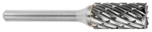 ATA SGSPRO 19355 Tool # SB-2, 5/16" Cutter DIA x 3/4" Length of Cut x 1/4" Shank DIA x 2 1/2" Overall Length, Brazed Carbide Steel End Cutting Cylindrical Bur for Steels